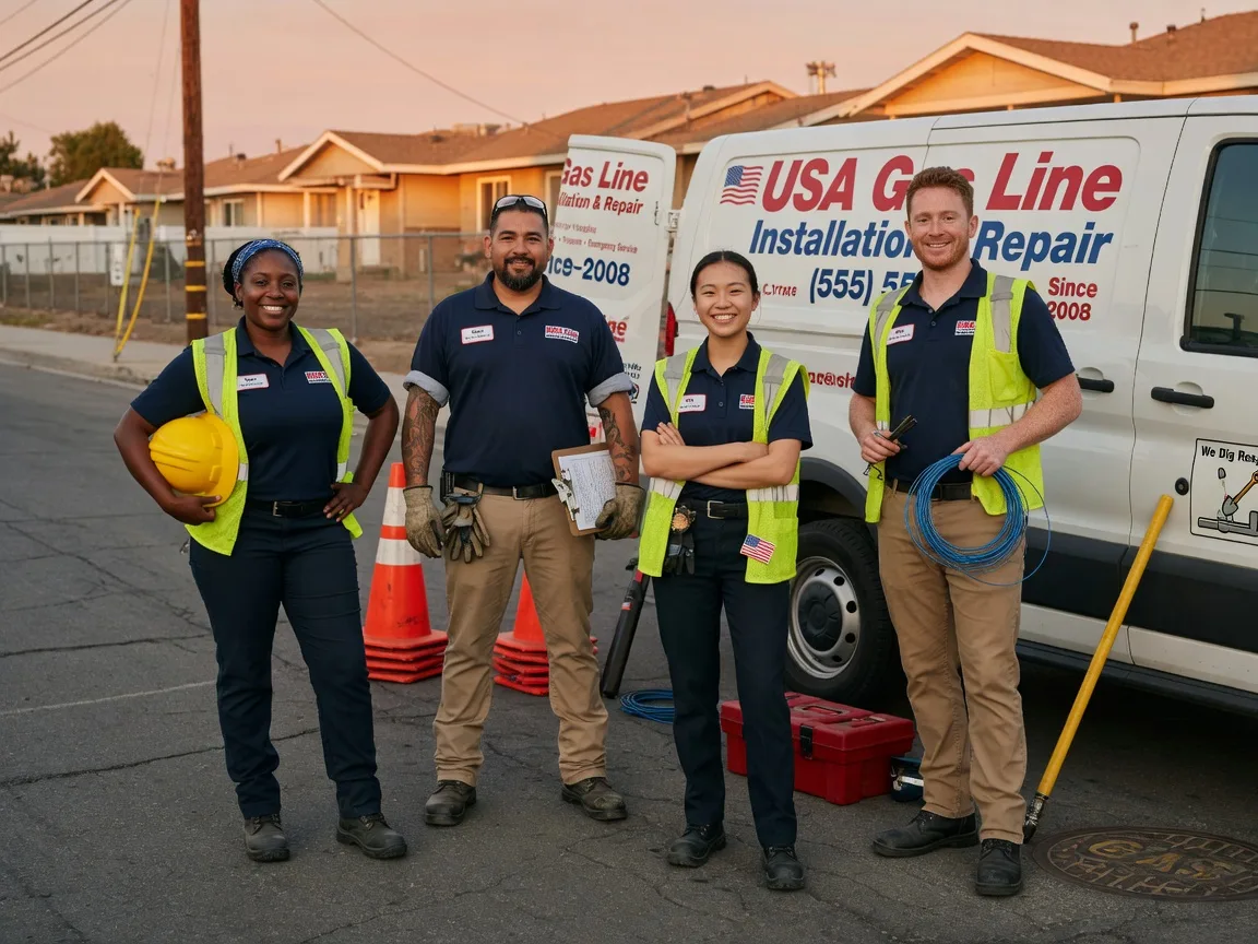 Gas Line Installation company in Mccutchenville, OH